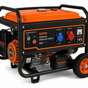 Generador monofásico/ trifasico a gasolina CON ARRANQUE ELECTRICO