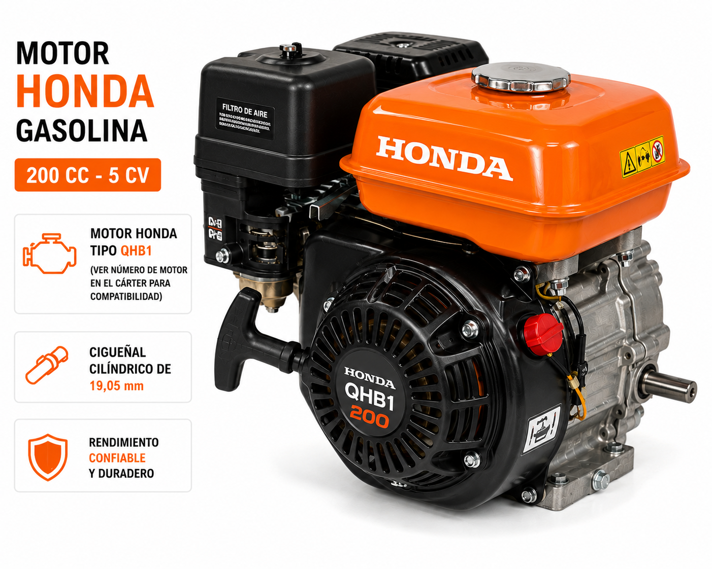 Motor Honda Gasolina