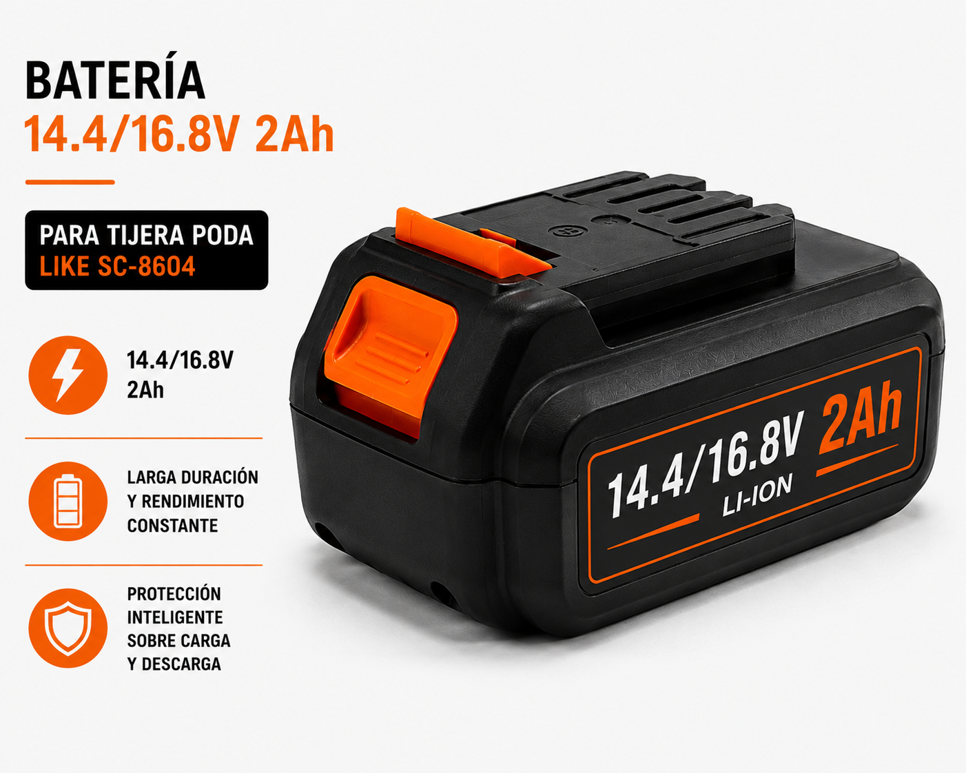Bateria 14.4/16.8V 2Ah