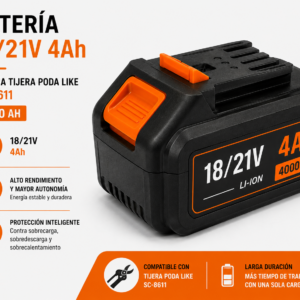 Bateria 18/21V 4Ah