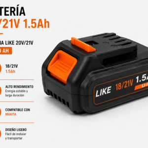 Bateria 18/21V 1.5 Ah