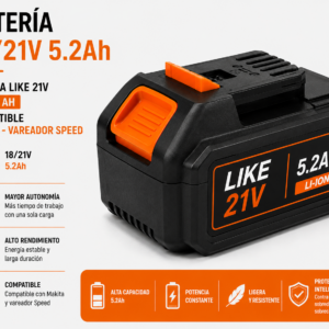 Bateria 18/21V 5.2 Ah