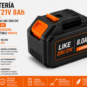 Bateria 18/21V 8Ah